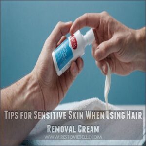 Tips for Sensitive Skin When Using Hair Removal Cream