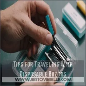 Tips for Traveling With Disposable Razors