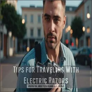 Tips for Traveling With Electric Razors