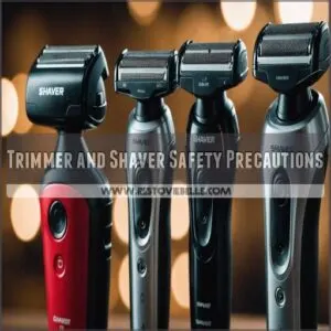 Trimmer and Shaver Safety Precautions