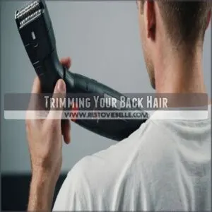 Trimming Your Back Hair