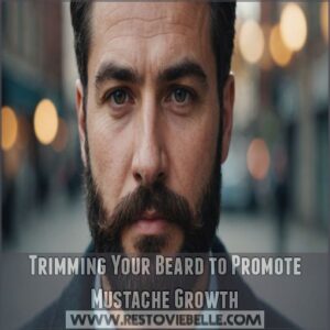 Trimming Your Beard to Promote Mustache Growth