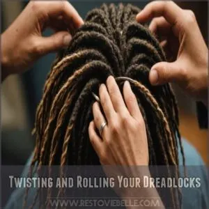 Twisting and Rolling Your Dreadlocks