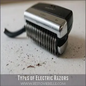 Types of Electric Razors