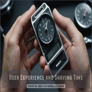 User Experience and Shaving Time