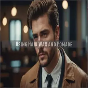 Using Hair Wax and Pomade