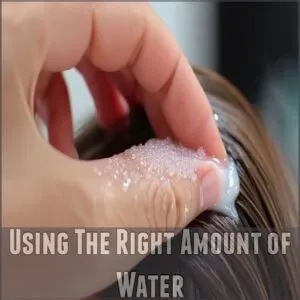 Using The Right Amount of Water