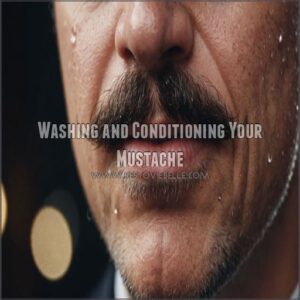 Washing and Conditioning Your Mustache