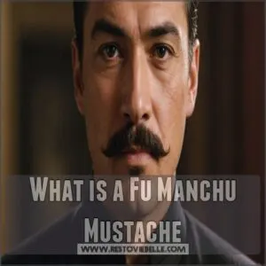 What is a Fu Manchu Mustache