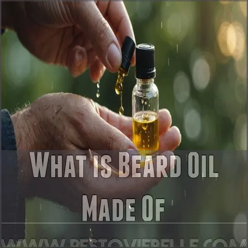 What is Beard Oil Made Of