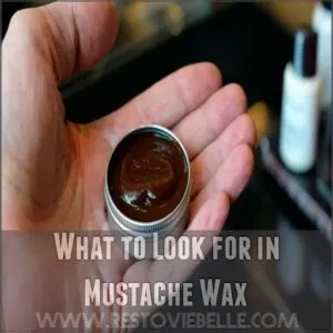 What to Look for in Mustache Wax