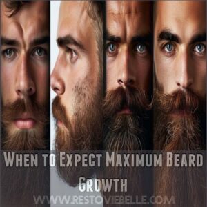 When to Expect Maximum Beard Growth