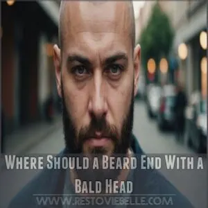 Where Should a Beard End With a Bald Head