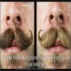 Allow Your Mustache to Grow for Solid Four Months