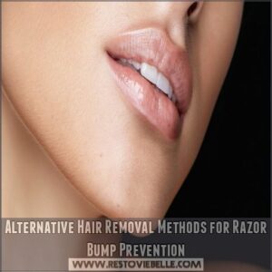 Alternative Hair Removal Methods for Razor Bump Prevention