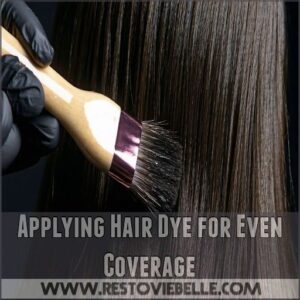 Applying Hair Dye for Even Coverage