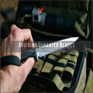 Avoiding Serrated Blades