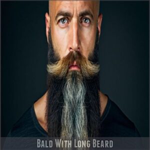 Bald With Long Beard