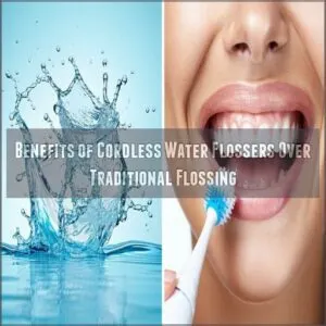 Benefits of Cordless Water Flossers Over Traditional Flossing