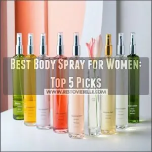 best body spray for women