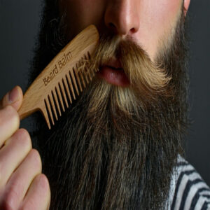 Brush Through With Beard Comb