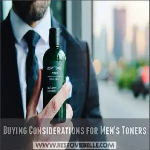 Buying Considerations for Men