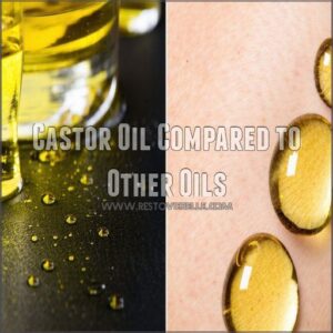 Castor Oil Compared to Other Oils