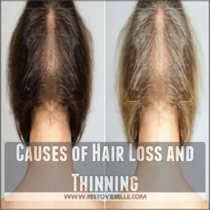 Causes of Hair Loss and Thinning