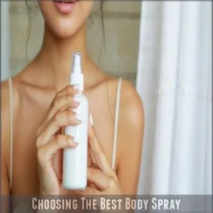 Choosing The Best Body Spray