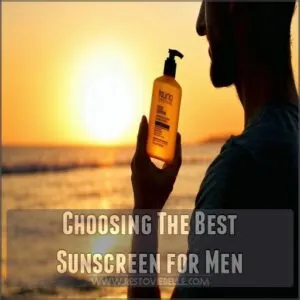 Choosing The Best Sunscreen for Men