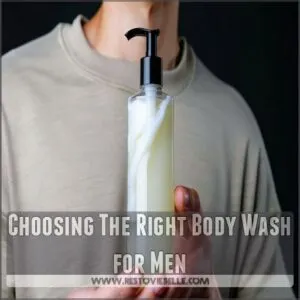 Choosing The Right Body Wash for Men