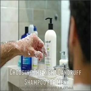 Choosing The Right Dandruff Shampoo for Men