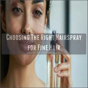 Choosing The Right Hairspray for Fine Hair