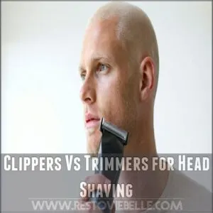 Clippers Vs Trimmers for Head Shaving