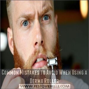 Common Mistakes to Avoid When Using a Derma Roller