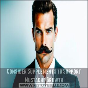 Consider Supplements to Support Mustache Growth