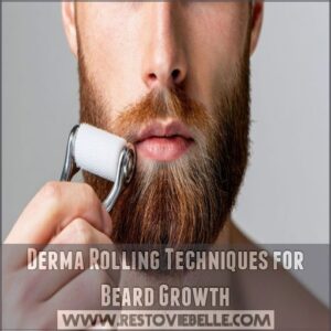 Derma Rolling Techniques for Beard Growth