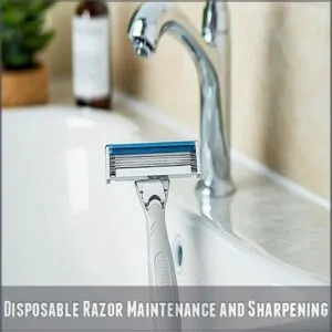 Disposable Razor Maintenance and Sharpening