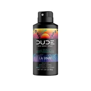 Dude Products Deodorant Body Spray,