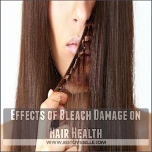 Effects of Bleach Damage on Hair Health