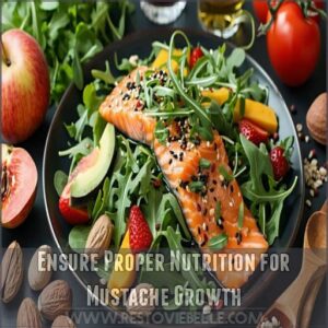 Ensure Proper Nutrition for Mustache Growth