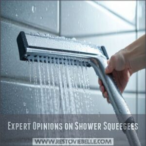 Expert Opinions on Shower Squeegees