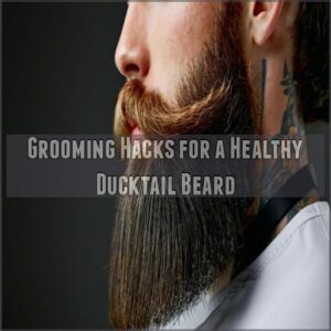 Grooming Hacks for a Healthy Ducktail Beard