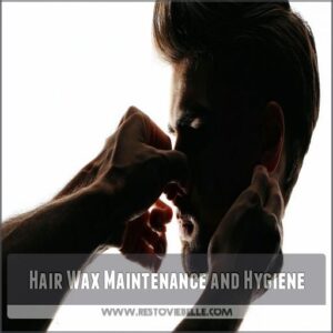 Hair Wax Maintenance and Hygiene