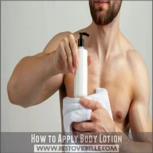 How to Apply Body Lotion