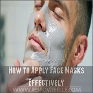 How to Apply Face Masks Effectively