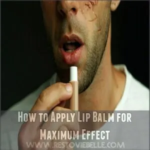 How to Apply Lip Balm for Maximum Effect