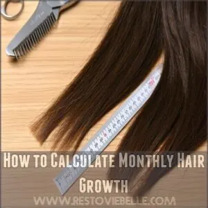 How to Calculate Monthly Hair Growth