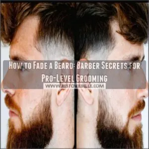 how to fade a beard