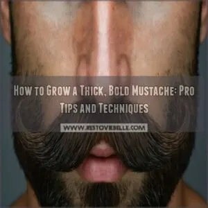 how to get a thicker mustache